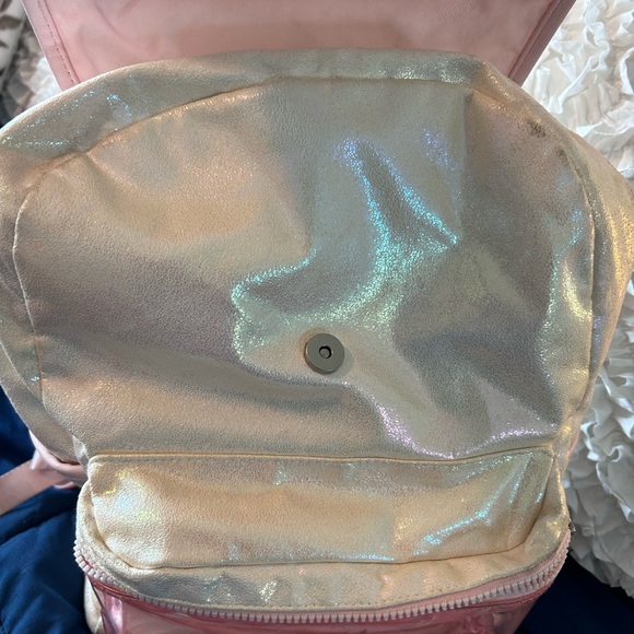 IRIDESCENT BACKPACK • Light Pink • Medium - Picture 2 of 16